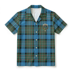 Fergusson Ancient Tartan Crest Hawaiian Shirt