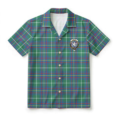 Inglis Ancient Tartan Crest Hawaiian Shirt