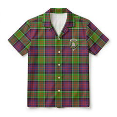 MacDonald (Clan Ranald) Tartan Crest Hawaiian Shirt