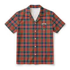 MacDuff Ancient Tartan Crest Hawaiian Shirt