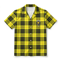 MacLeod of Lewis Modern Tartan Crest Hawaiian Shirt
