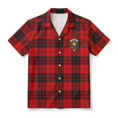 MacLeod of Raasay Tartan Crest Hawaiian Shirt