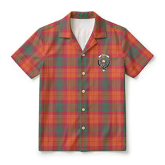 MacNab Ancient Tartan Crest Hawaiian Shirt