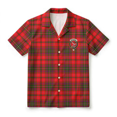 McDougall Modern Tartan Crest Hawaiian Shirt
