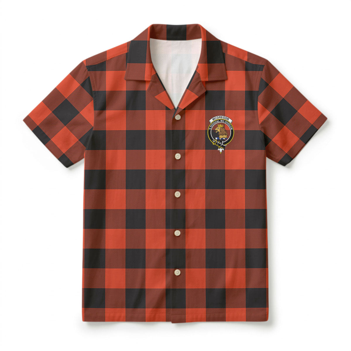 McGregor Rob Roy Ancient Tartan Crest Hawaiian Shirt