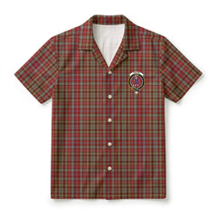 Ogilvie Tartan Crest Hawaiian Shirt