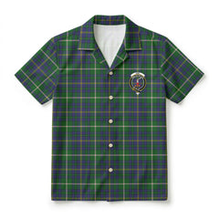 Orr Tartan Crest Hawaiian Shirt