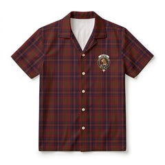 Walker Tartan Crest Hawaiian Shirt