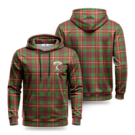 Ainslie Tartan Crest Hoodie 1500