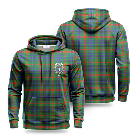 Aiton Tartan Crest Hoodie 1500