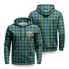 Baillie Ancient Tartan Crest Hoodie