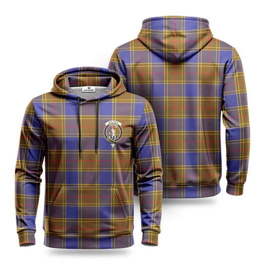 Balfour Modern Tartan Crest Hoodie 1500