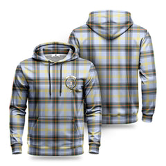 Bell of the Borders Tartan Crest Hoodie