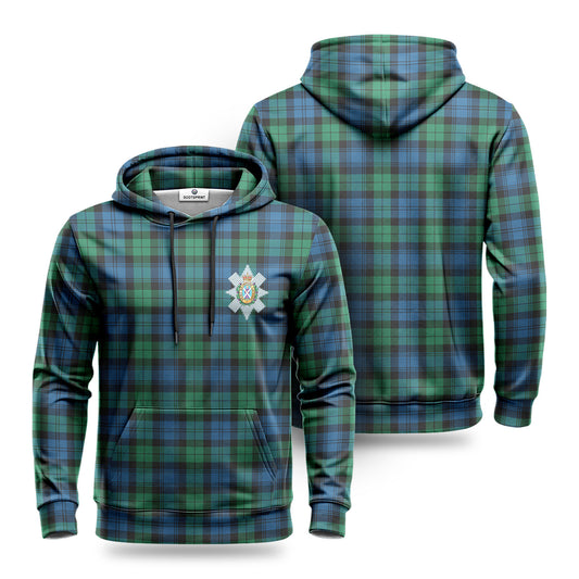 Black Watch Ancient Tartan Crest Hoodie 1500