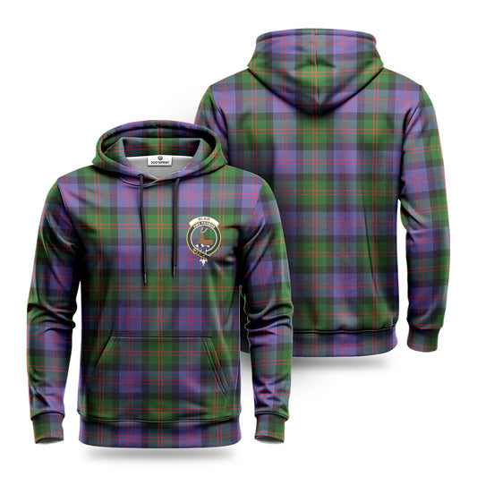 Blair Modern Tartan Crest Hoodie 1500