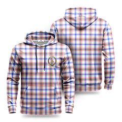 Boswell Modern Tartan Crest Hoodie