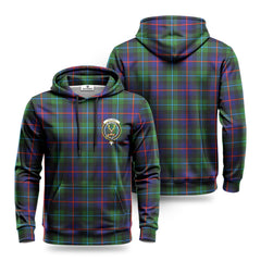 Caldwell Tartan Crest Hoodie