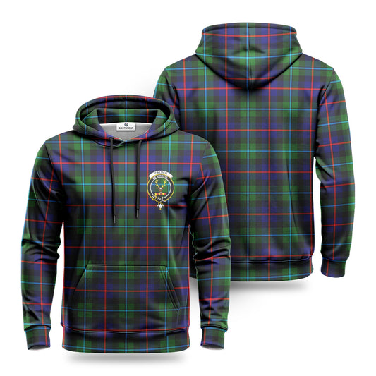 Calder Tartan Crest Hoodie 1500