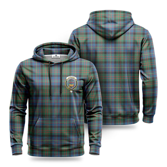 Cameron of Erracht Ancient Tartan Crest Hoodie 1500