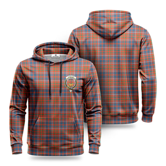 Cameron of Lochiel Ancient Tartan Crest Hoodie 1500