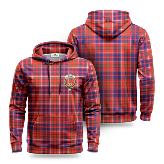 Cameron of Lochiel Modern Tartan Crest Hoodie 1500