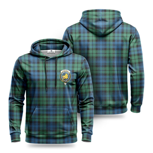 Campbell Ancient 02 Tartan Crest Hoodie 1500