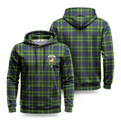 Campbell of Breadalbane Modern Tartan Crest Hoodie