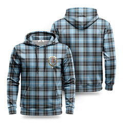 Clark Ancient Tartan Crest Hoodie