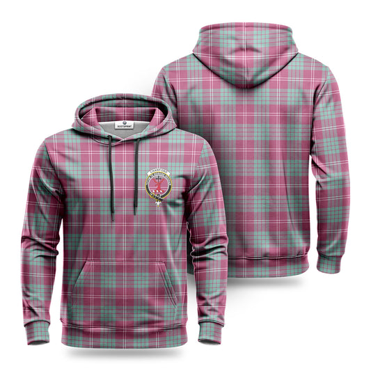 Crawford Ancient Tartan Crest Hoodie 1500