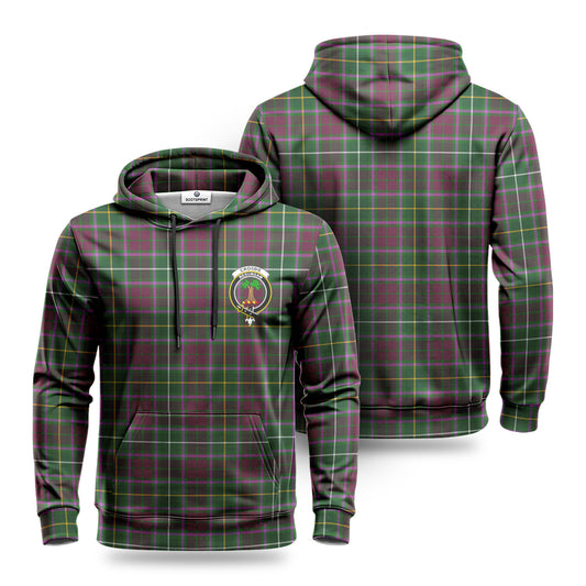 Crosbie Tartan Crest Hoodie 1500