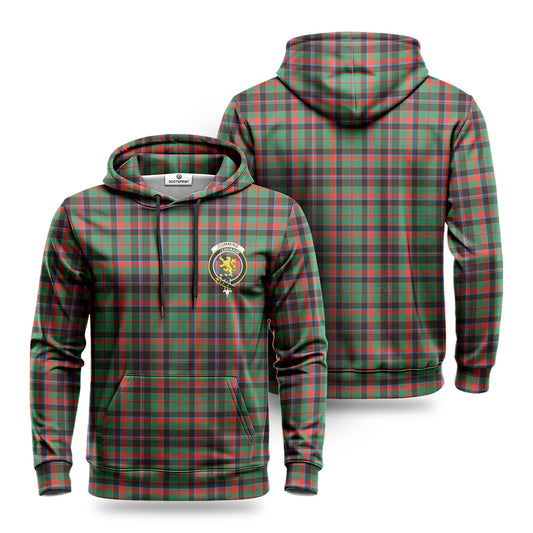 Cumming Hunting Ancient Tartan Crest Hoodie 1500