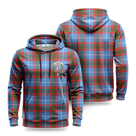 Dalmahoy Tartan Crest Hoodie 1500