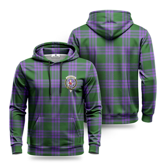 Elphinstone Tartan Crest Hoodie 1500