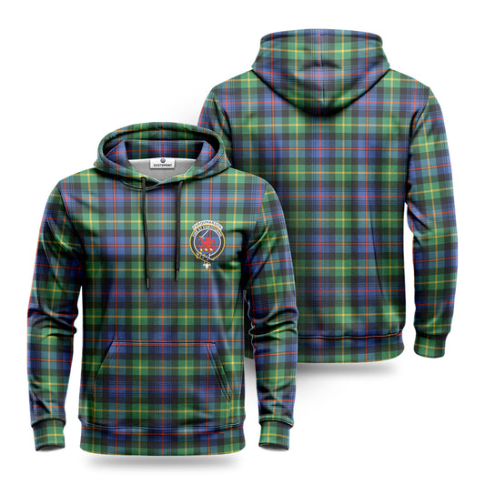 Farquharson Ancient Tartan Crest Hoodie 1500