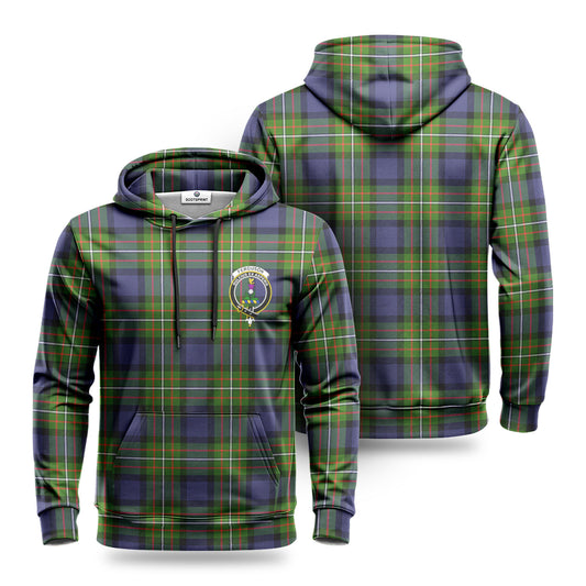 Ferguson Tartan Crest Hoodie 1500