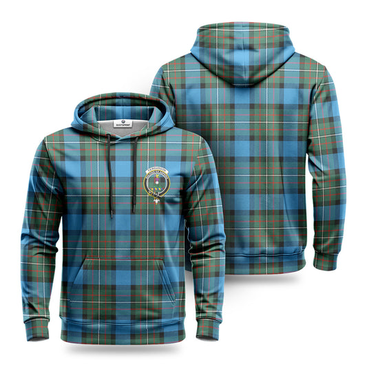 Fergusson Ancient Tartan Crest Hoodie 1500