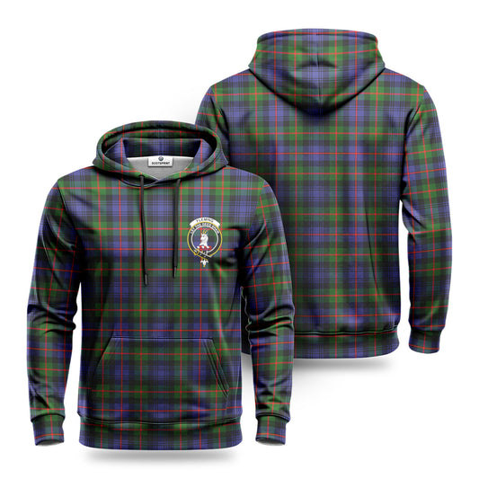 Fleming Tartan Crest Hoodie 1500