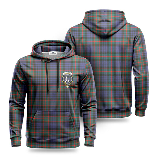 Fletcher of Dunans Tartan Crest Hoodie 1500