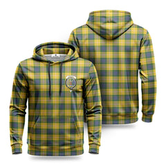 Fraser (of Lovat) Yellow Tartan Crest Hoodie