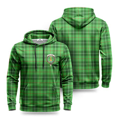 Galloway District Tartan Crest Hoodie