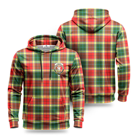 Gibson Tartan Crest Hoodie 1500