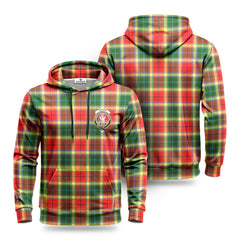 Gibson Tartan Crest Hoodie