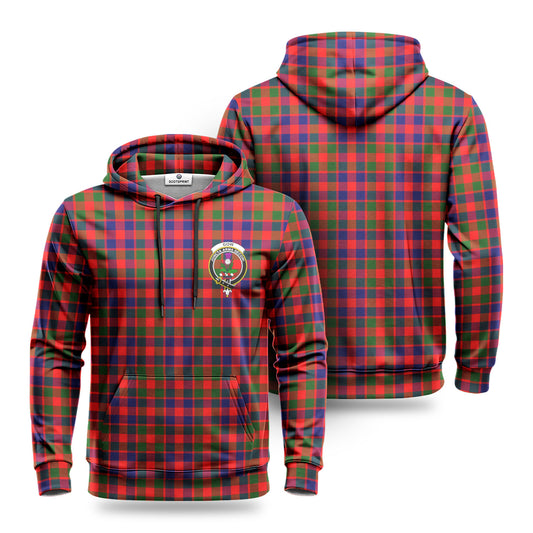 Gow (of Skeoch) Tartan Crest Hoodie 1500