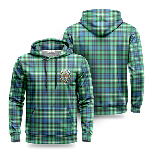 Graham of Montrose Ancient Tartan Crest Hoodie 1500