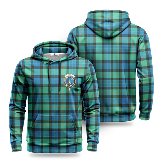 Gunn Ancient Tartan Crest Hoodie 1500