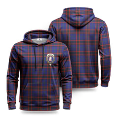 Home Modern Tartan Crest Hoodie