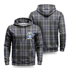 Hood Tartan Coat of Arms Hoodie