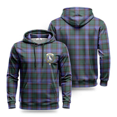 Hunter Modern Tartan Crest Hoodie