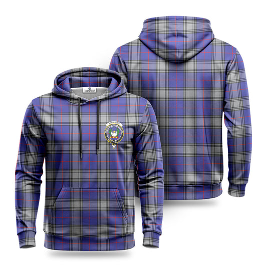 Kinnaird Tartan Crest Hoodie 1500