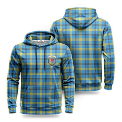 Laing Tartan Crest Hoodie